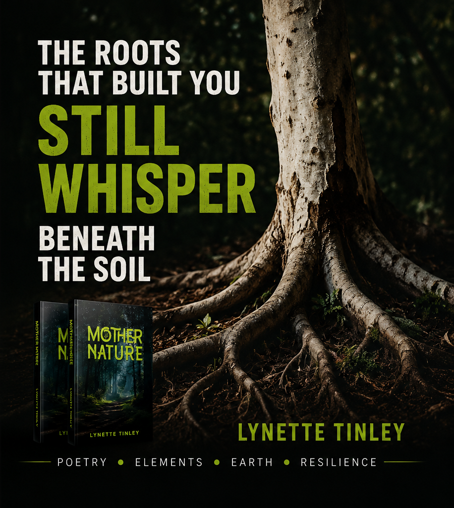 Thick tree roots gripping dark soil
